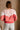 Charlee Red Multi Colorblock Sweatshirt- back view