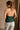 Stevie Hunter Green Satin Tank- back view