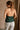 Stevie Hunter Green Satin Tank- back view