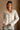 Noelle Off White Ruffle Knit Cardigan- top view