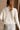 Noelle Off White Ruffle Knit Cardigan- top back view