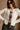 Leah Ivory Front Ties Cardigan- close up front view