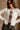 Leah Ivory Front Ties Cardigan- close up front view