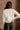 Leah Ivory Front Ties Cardigan- full bac view