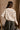 Adalyn Tan & White Stripe Knit Sweater- top back view