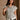 Clara Ivory & Black Stripe Button-Up Vest- front top view