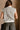Clara Ivory & Black Stripe Button-Up Vest- back view