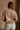 Ember Brown & Cream Knit Sweater- full back view