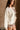 Leah Ivory Front Ties Cardigan - close up side view