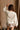 Rosalie Ivory Front Ties Knit Cardigan- full back view