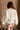 Leah Ivory Front Ties Cardigan - full back view