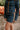 Farah Denim & Brown Suede Mini Skirt- side view