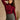 Caitlin Burgundy Ribbed Turtleneck Top - front view