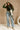 Mira Scoop Neckline Long Sleeve Top- green- front view