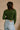 Mira Scoop Neckline Long Sleeve Top- green-back view