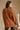 Misha High Neck Sweater - Camel - close up back view