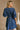 Haven Denim Braided Waist Mini Dress- full body back view