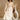 Juliet Natural Cinched Knit Maxi Dress- full body view