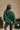 Haley Washed Green Cozy Pullover- back view