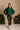 Olivia Dark Green Long Sleeve Sweater - full body front view