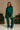 Harper Green Butter Soft Pants - full body front view (leg out)