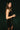 Celia Black Velvet V-Neckline Mini Dress- side view
