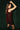 Giana Burgundy Sequin & Velvet Tie Mini Dress- right side view
