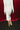 Mandy Cream Knit Midi Skirt - lower body back view