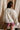 Freya Green & Cream Christmas Tree Stitch Sweater- back view
