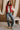 Chantel Red Faux-Leather Puffer Vest- full body view
