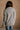 Norah Heather Grey Turtleneck Sweater- full back view