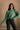Leila Emerald Green Knit Sweater -  front