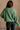 Leila Emerald Green Knit Sweater -  back view