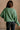 Leila Emerald Green Knit Sweater -  back view