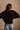 Alaina Black Ribbed Knit Sweater - back 