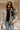 Avery Cream & Black Sherpa Paisley Jacket- front view