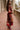 Selena Rust Multi Mesh Maxi Dress- side view