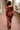 Selena Rust Multi Mesh Maxi Dress- full back view