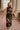 Palmer Olive Multi Mesh Midi Dress- front view