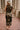 Palmer Olive Multi Mesh Midi Dress- back view