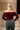 Amari Burgundy Ruched Off-The-Shoulder Top- top back view