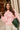 Holly Jolly Pink Pullover Sweatshirt - front view
