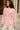 Holly Jolly Pink Pullover Sweatshirt - frontal side view