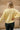 Kellie Yellow Button Up Cardigan - view of back