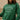 Home By 8pm Club Green Pullover - close front view
