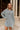 Channing Denim Long Sleeve Mini Dress - front view