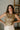 Everly Gold Round Neckline Tank- frontal view
