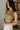 Everly Gold Round Neckline Tank- frontal side view