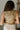 Everly Gold Round Neckline Tank- top back view