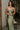 Sienna Olive Green Satin Maxi Dress- front top view